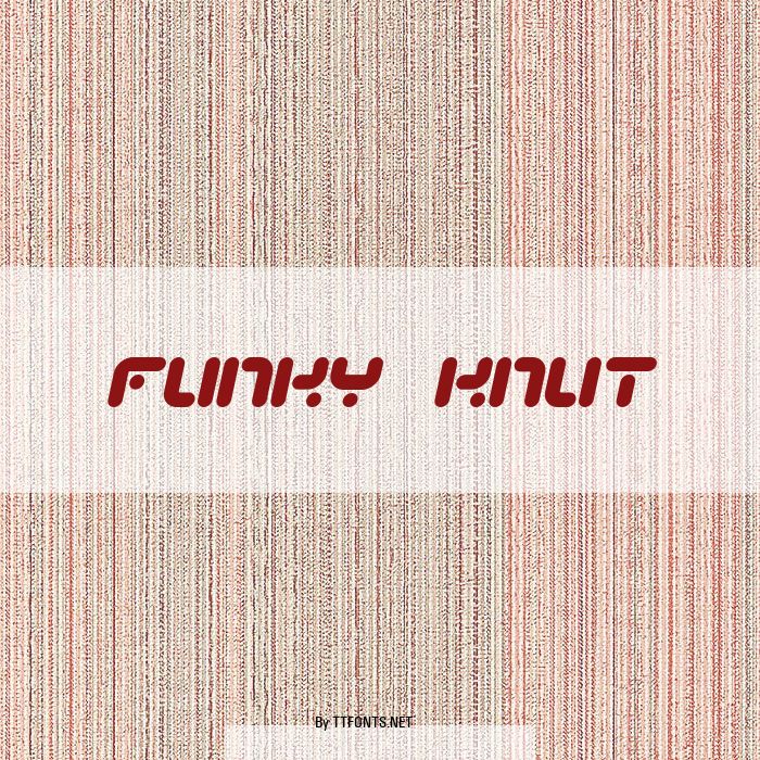 Funky Knut example